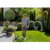 Coupe-bordures électrique PowerCut 650/28 Gardena : à cercle de coupe 280 mm, poignée télescopique réglable, tête de coupe pivotante et articulée, étrier de protection des plantes rabattable (9874-20)(Ø 28cm | 650W performance)
