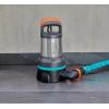 GARDENA Pompe évac. subm. eaux claires/chargées 15000: pompe évacuation combinée, débit 15000 l/h, aspir. à plat jsq 1 mm et jsq granulom. 35 mm, 550 W (09048-20)