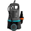 Gardena Kit anti-innondations 9000: pompe submersible de débit 9000 l/h, fonctionnement automatique, filtre à particules jusqu’à 25 mm, avec raccord de tuyau et coffre de rangement, 300 W (9041-20)