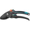 Gardena Sécateur de jardin PremiumCut Pro: coupe à enclume, pour bois sec, diamètre de coupe 24 mm, poignées ergonomiques, lames PowerCoating, fabriqué en Allemagne (12250-20)(Ouverture des poignées fixes)