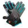 Gardena Gant de Travail T.8/M Gants pour travaux avec appareils, adhérence optimale, Coussinets Anti-Chocs, Tissu en Maille, Design « Mobile Touch » pour Utilisation de Smartphone (11520-20)(1 paire (Lot de 1))