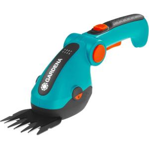 Cisaille à Gazon sans Fil Gardena ComfortCut Li : cisaille à Gazon avec Largeur de Coupe de 8 cm, poignée Confort réglable avec Affichage LED, Changement de Lame sans Outils (9887-20)