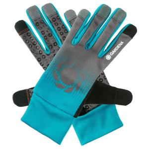 Gardena Gant Jardin entr 7/S Gants pr travaux de Jardin Entretien, adhe Opti, Tissu Maille Respirante, Design xab Mobile Touch xbb Smartphone, (11500-20)(1 Unité (Lot de 1))