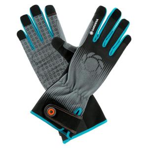 Gardena Gant de Soin des arbustes Taille 9/L Gants de Jardinage pour travaux sur Plantes et arbustes épineux, Longue Tige, Design spécial « Mobile Touch » pour Utilisation de Smartphone (11531-20)(1 Unité (Lot de 1))
