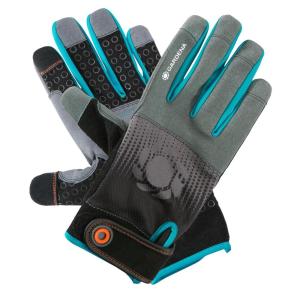 Gardena Gant de Travail T.10/XL Gants pour travaux avec appareils, adhérence optimale, Coussinets Anti-Chocs, Tissu en Maille, Design « Mobile Touch » pour Utilisation de Smartphone (11522-20)(Unique)