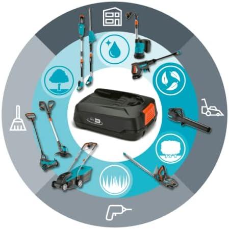 imageGardena Starter kit P4A 2 x PBA 18V45 AL 1830 CV Pour tous les appareils courant Power For All temps de charge de 60 minutes fonction Ready to Go 25 Ah 14907202 5 Ah