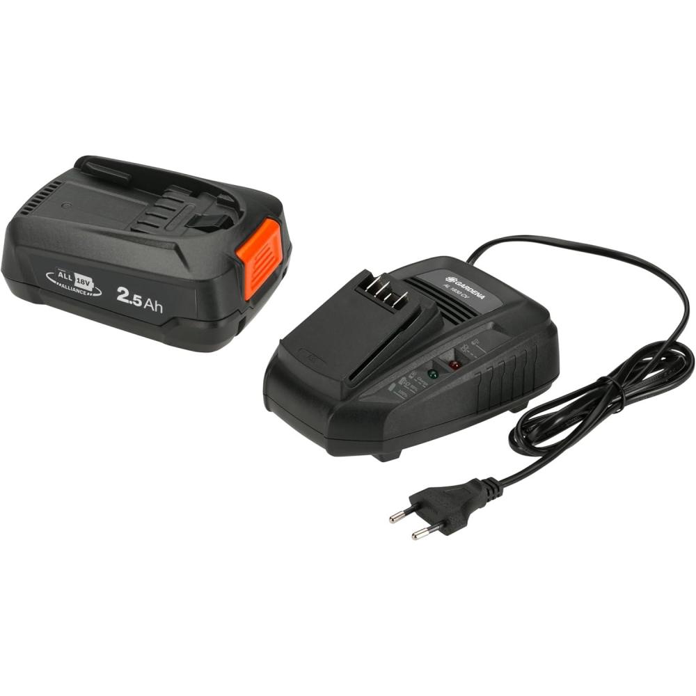 imageGARDENA P4A PBA 18V45 25 Ah AL 1830 CV 1490620 Batterie pour outil et chargeur 18 V 25 Ah LiIon