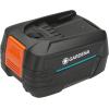 GARDENA Batterie P4A PBA 18V-72 (4,0Ah) Batteries : Fait Partie de la Gamme Power for All, Charge Rapide, Alimentation Longue durée, Voyant d&rsquo;état de Charge, Léger et fiable (14922-20)