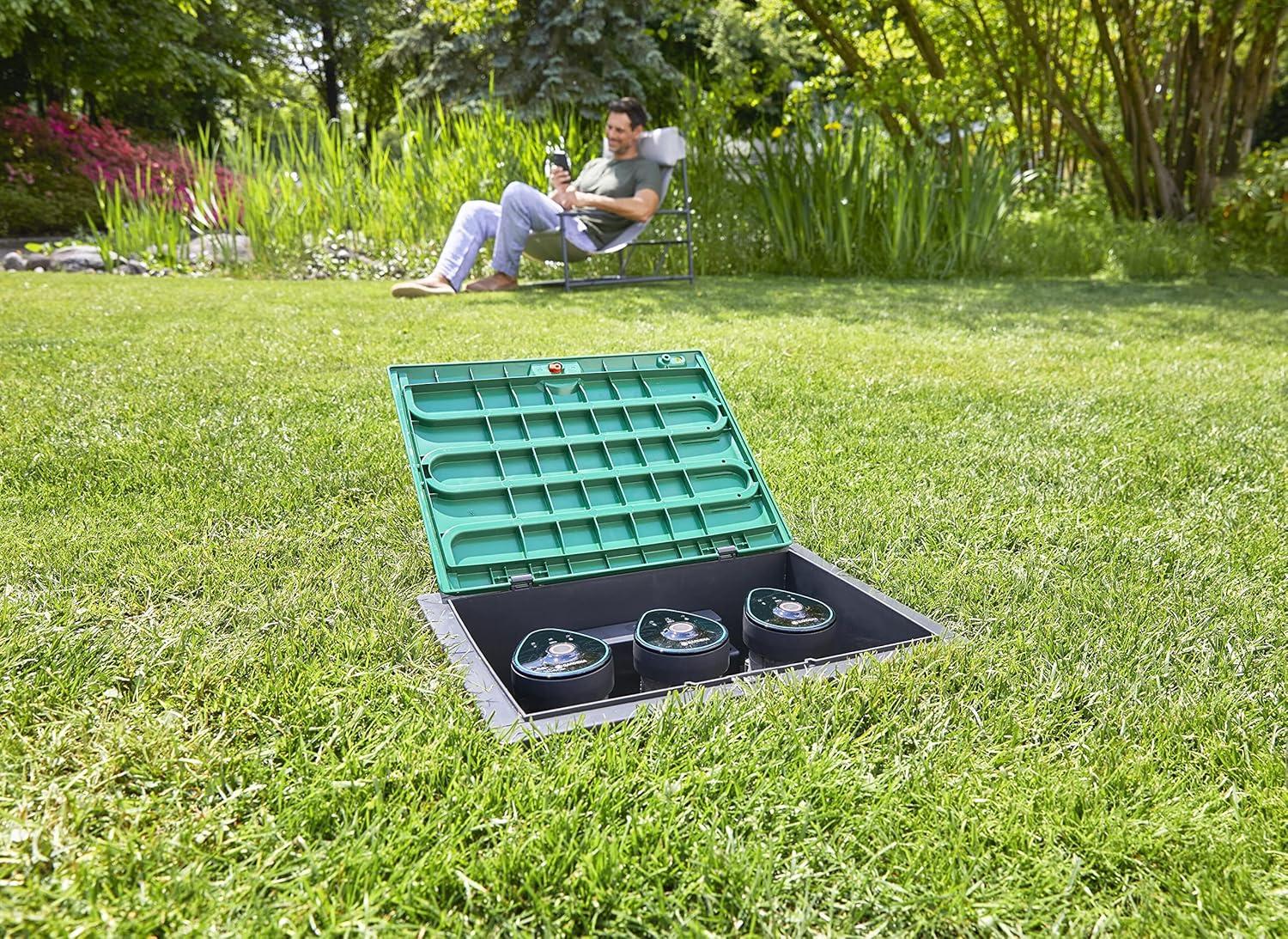 imageGardena Joint torique pour Bloc de vannes Connecteur tanche Entre la pice de raccordement et la vanne darrosage Pice de Rechange dorigine Gardena Flexible Lot de 4 pices 531420