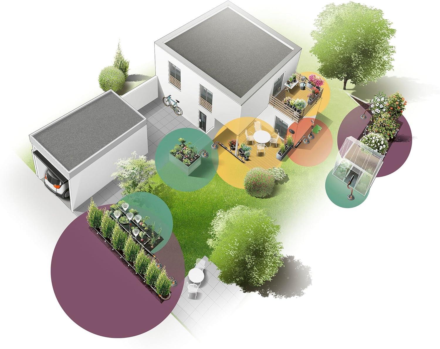 imageGardena MicroDripIrrigation Balcony Set 15 Plants