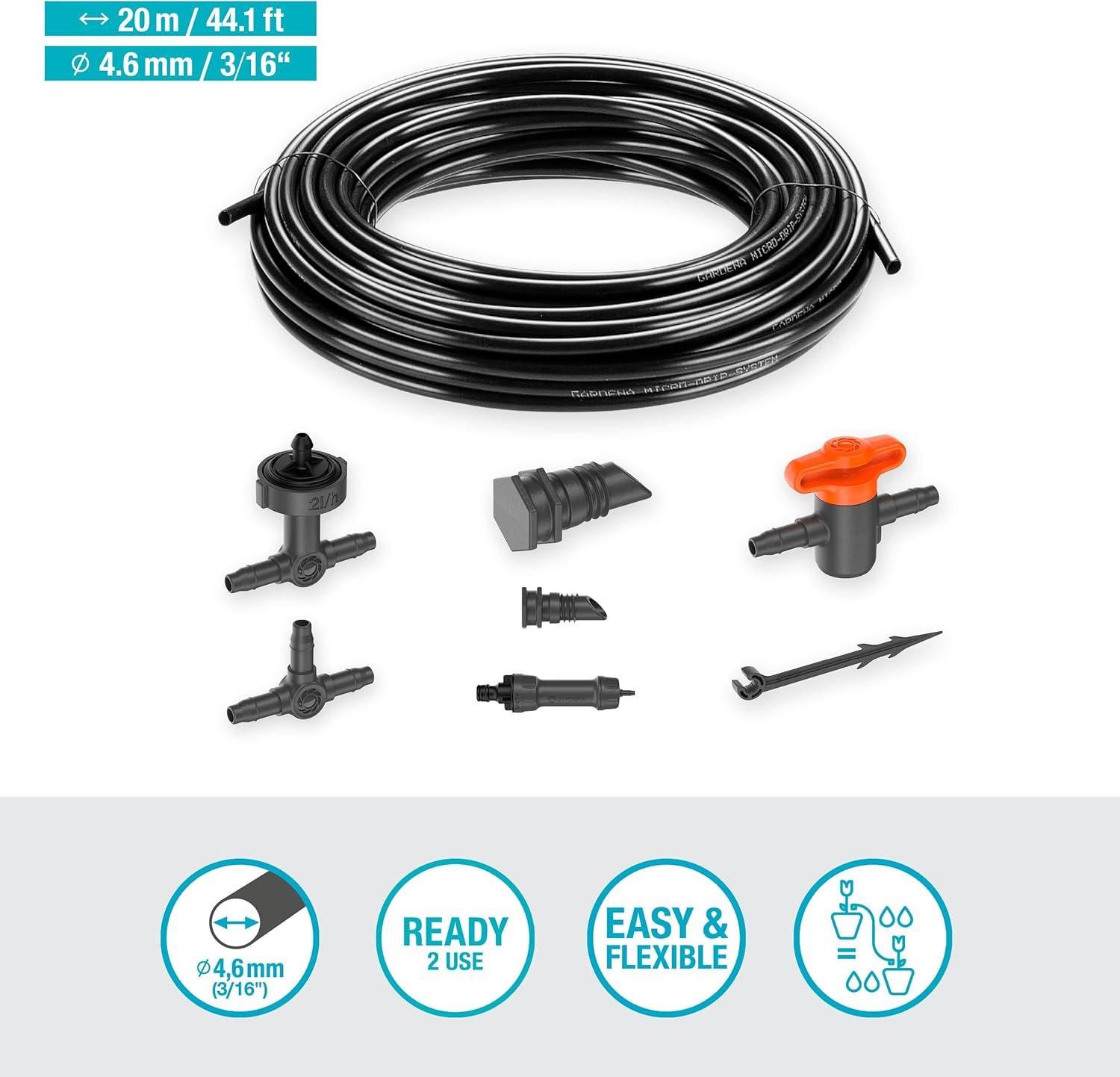 imageGardena MicroDripIrrigation Balcony Set 15 Plants