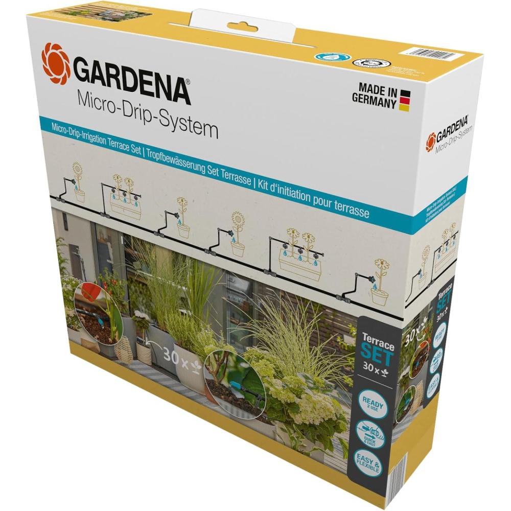 imageGardena MicroDripIrrigation Terrace Set 30 Plants