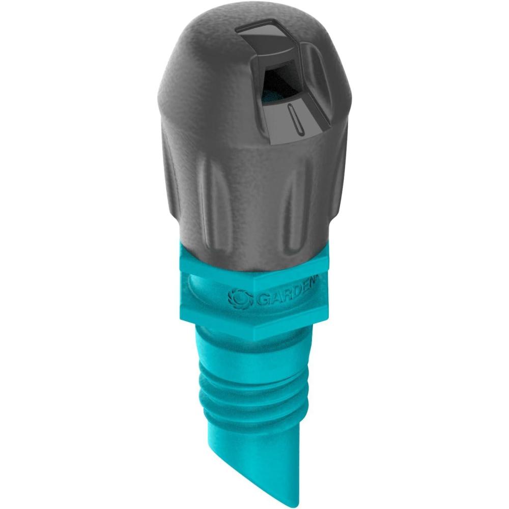 imageGardena buse dextrmit de platesbandes systme micro drip Buse pour systme darrosage pour surfaces troites et allonges de max 06 x 275 m technique de raccordement simple 1331820