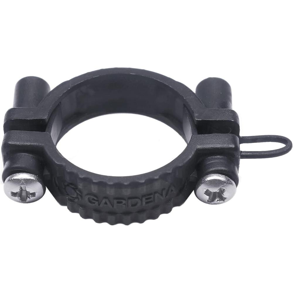 imageGardena collier de serrage pour adaptateur Collier de serrage pour fixation de bloc de vannes pour adaptateurs G34 pouce et G1 pouce 532620