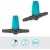 Gardena Buse pour petites zones Micro-Drip System : buse de pulvérisation pour système d&rsquo;irrigation automatique, pour petites zones jusqu&rsquo;à 40 cm de diamètre (13316-20)(Anthracite  Turquoise)