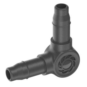 Gardena L-Joint 4,6 mm 3/16&Prime;(Anthracite)